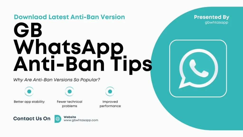 GB WhatsApp Anti-Ban Tips